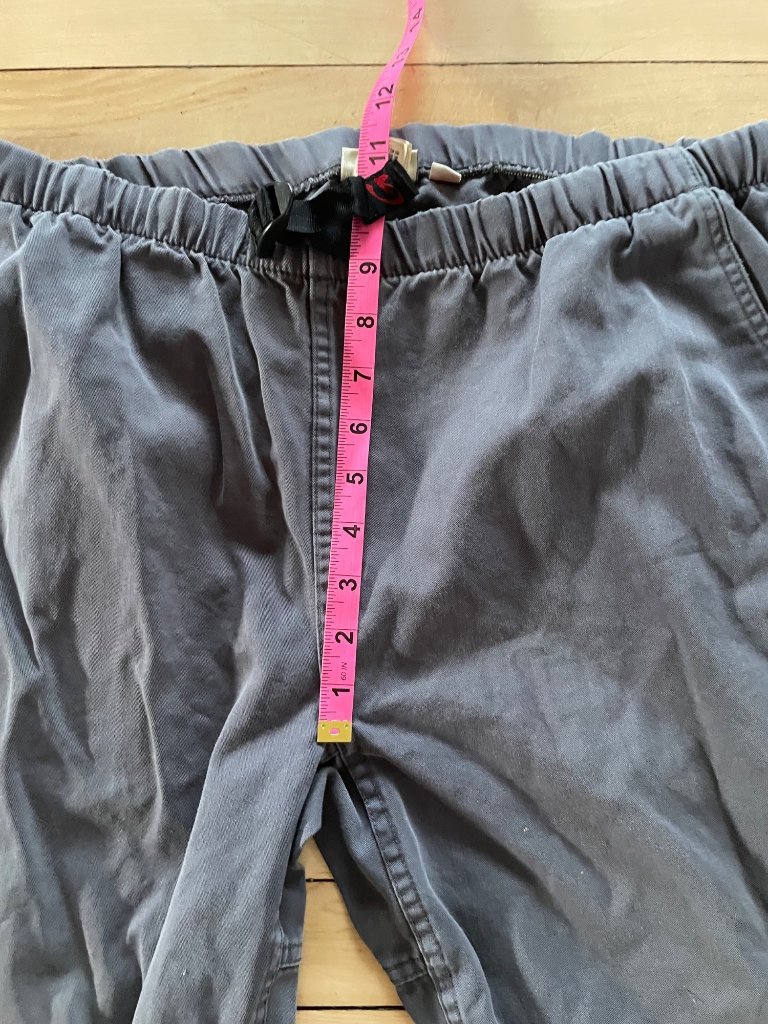 Vintage Gramicci Pants Womens L 14 16 Gray Belted 100% Cotton Gorpcore — image 5 of 8